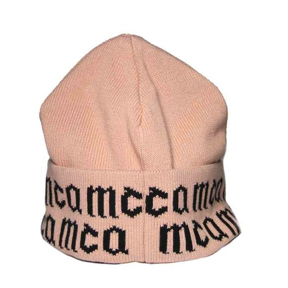 Alexander McQueen Beanie Skull Cap Winter Hat Cotton Size 57 cm or Medium main image 4